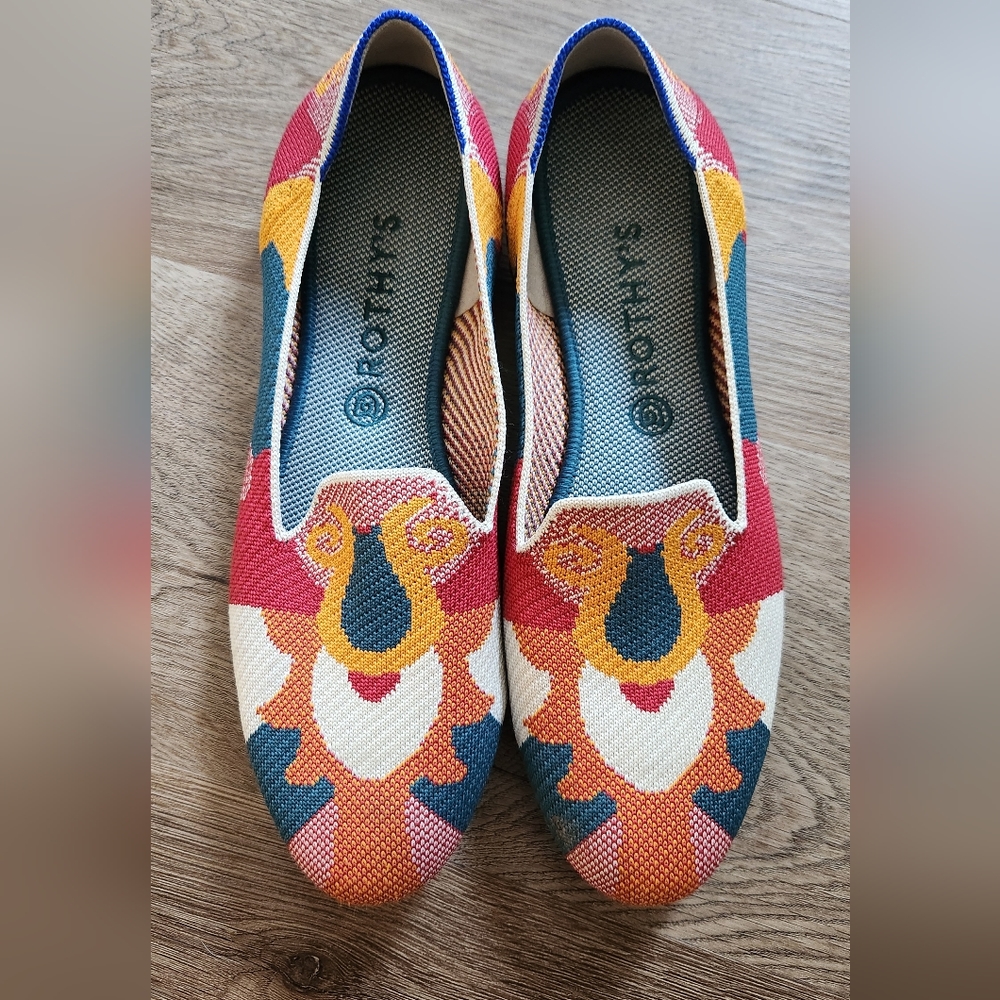Rothys Moroccan Amber loafer size 12